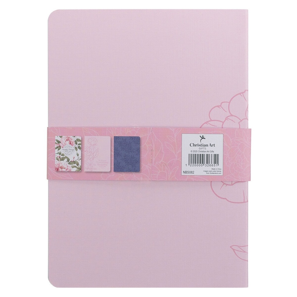 Notebook Set 3pc Noble Things Pink Floral (01/25)