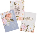 Notebook Set 3pc Set Your Affection Blue Floral (01/25)