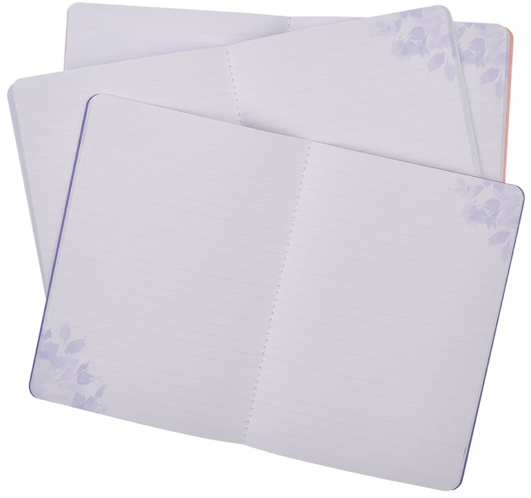 Notebook Set Bless & Protect You Floral Large 3/Set