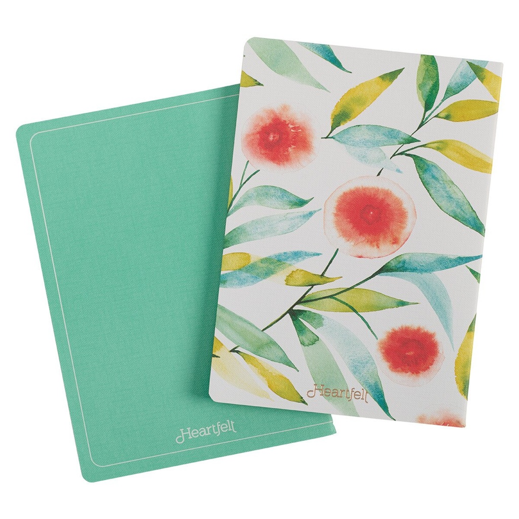 Notebook Set Shine Your Light 2/Pk Orange Blossoms