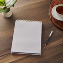 Notepad He Delivered Me Lilac Floral Wirebound (01/25)