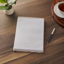 Notepad Under His Wings Green Floral Wirebound (01/25)