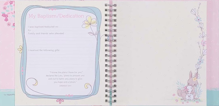 Our Baby Girl's First Year Memory Book w/Gift Box