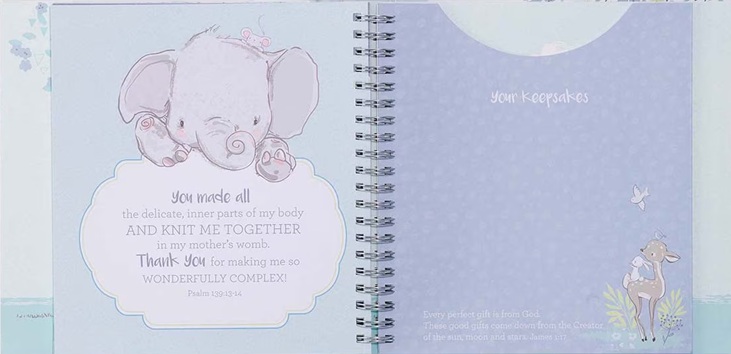 Our Baby Boy's First Year Memory Book w/Gift Box