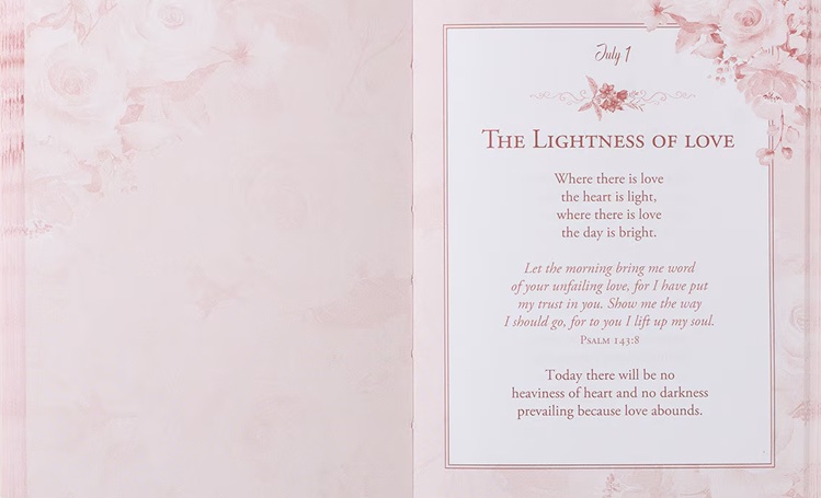 One Minute Devotions Moments With God Pink