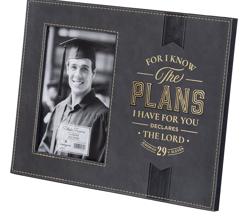 Photo Frame For I Know the Plans Charcoal (01/25)