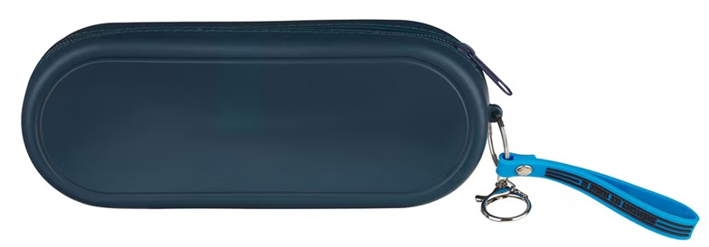Pencil Case Strong Courageous Blue Space Silicone (01/25)
