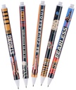Pen Set 5Pc Be Strong Courageous Blue Space (01/25)