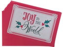 Placemats 12pc Joy To The World Paper (07/25)