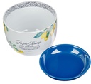 Planter Pot With Saucer Rejoice Always Lemons