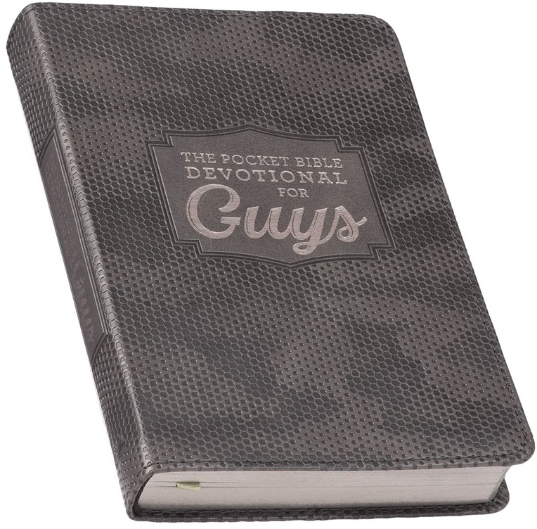 Pocket Bible Devotional For Guys Camo