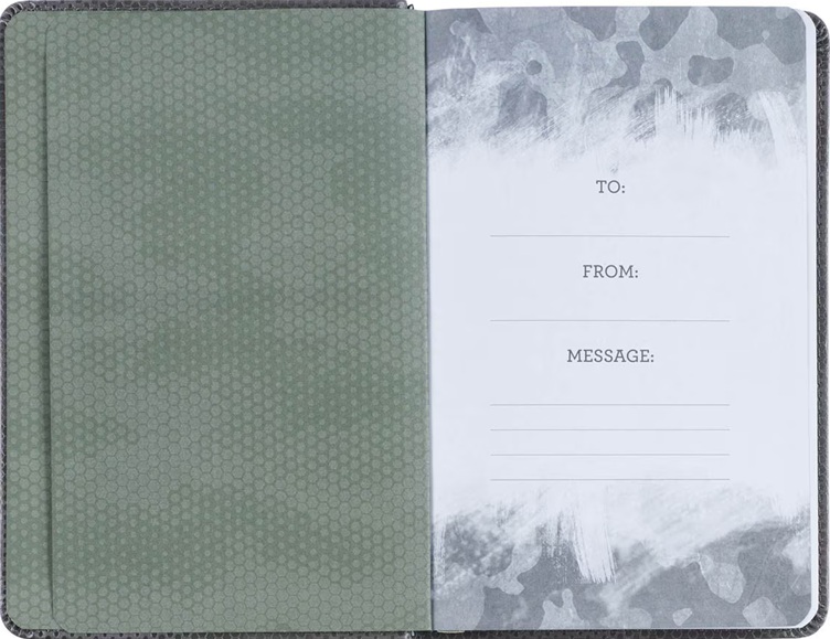 Pocket Bible Devotional For Guys Camo
