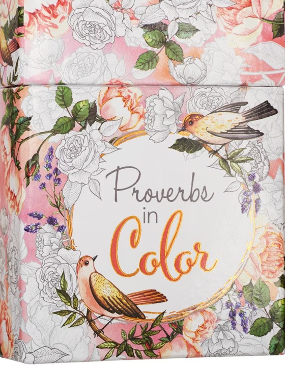 Proverbs In Colour Colouring Cards