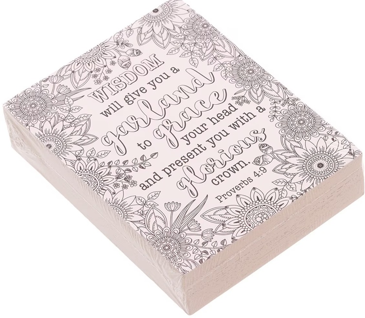 Proverbs In Colour Colouring Cards