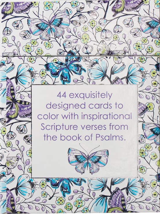 Psalms In Colour Colouring Cards