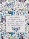 Psalms In Colour Colouring Cards