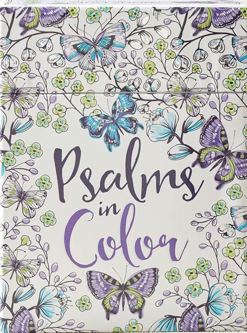 Psalms In Colour Colouring Cards