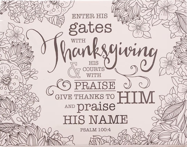 Psalms In Colour Colouring Cards