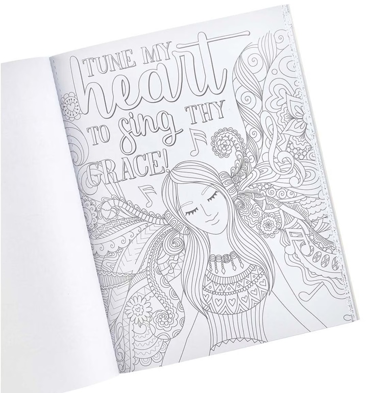 Where Love Blooms Colouring Book