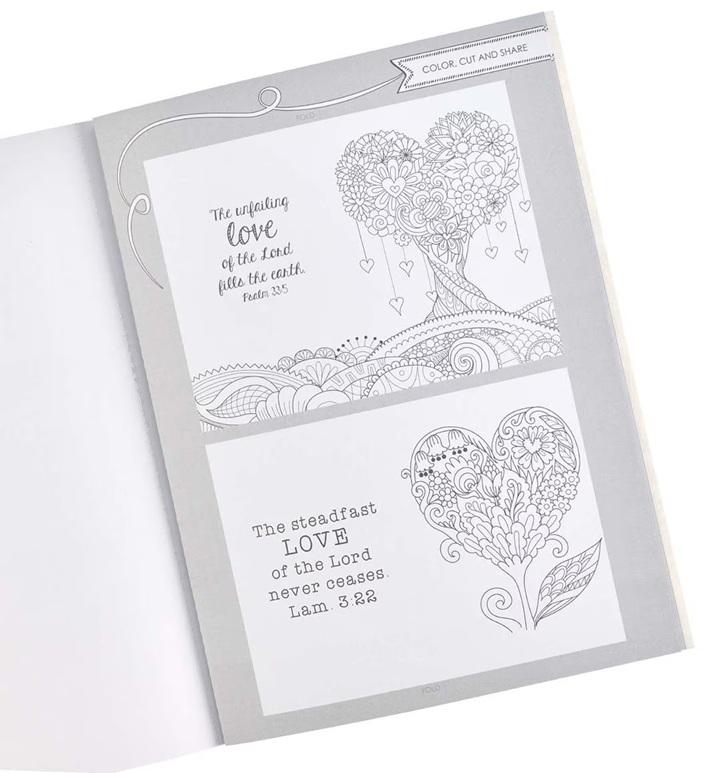 Where Love Blooms Colouring Book