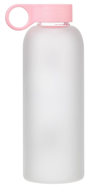 Water Bottle Walk By Faith Peach Glass (01/25)