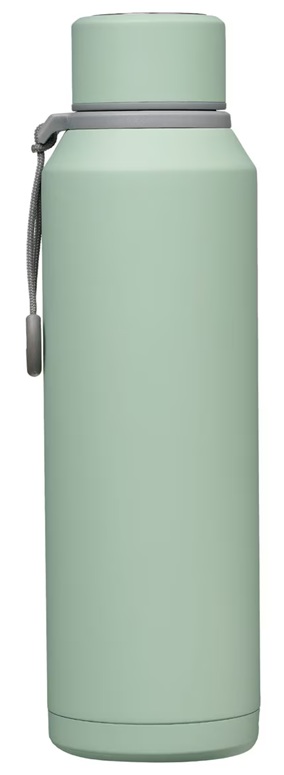 Water Bottle His Mercy Never Fails Teal