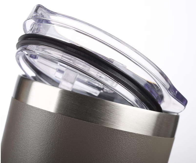 Tumbler Trust in the Lord Taupe Stainless Steel