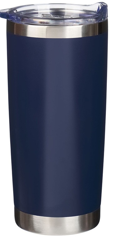 Tumbler Walk By Faith Navy Stainless Steel