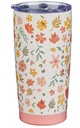 Tumbler Worlds Greatest Mom Peach Floral SS (01/25)