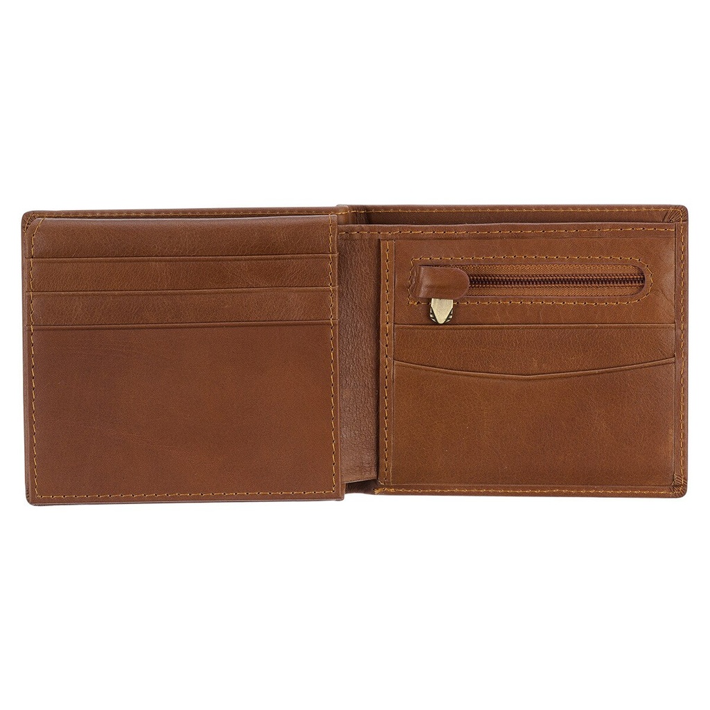 Wallet Seek First The Kingdom Saddle Tan