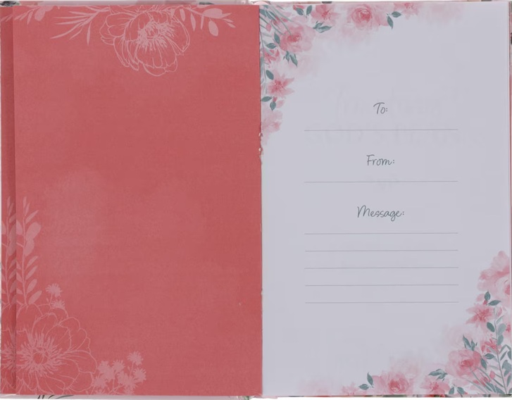 Trusting God's Plan Pink Hardcover