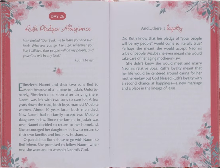 Trusting God's Plan Pink Hardcover