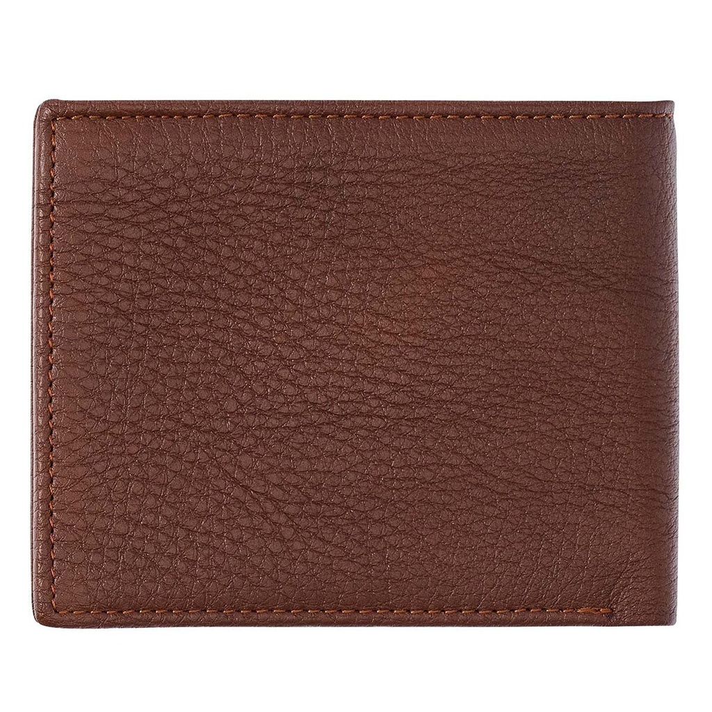 Wallet Blessed Metal Badge Genuine Leather