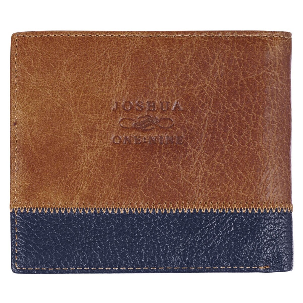 Wallet Leather Be Strong & Couragous Two Tone