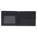 Wallet Walk By Faith Black Grey Leather (01/25)