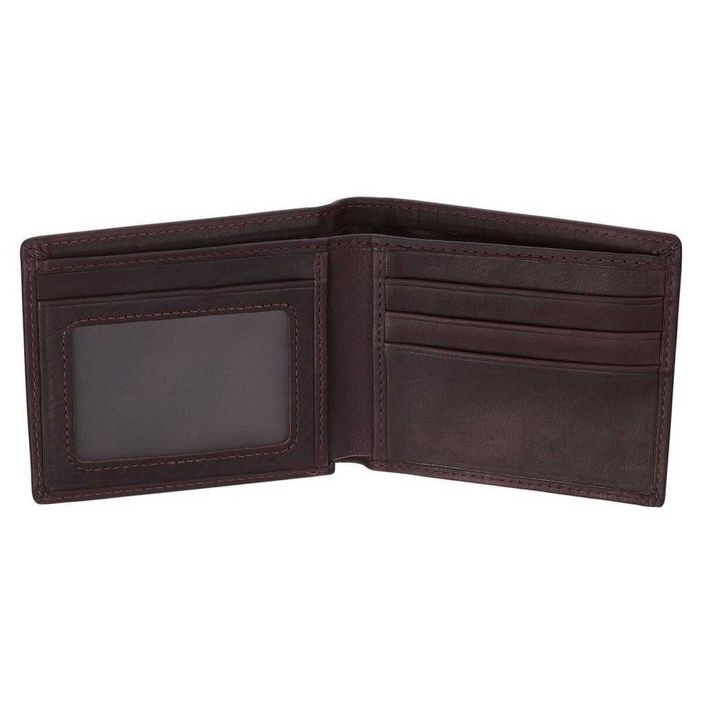 Wallet Trust In The Lord Dark Brown Leather (01/25)