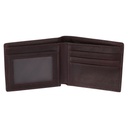Wallet Trust In The Lord Dark Brown Leather (01/25)