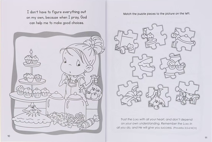 Wise Words For Little Hearts Colouring Activity Book