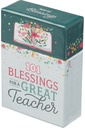101 Blessings For A Great Teacher Box of Blessings