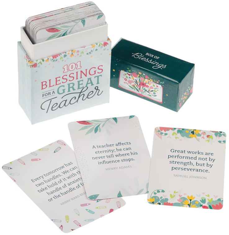 101 Blessings For A Great Teacher Box of Blessings