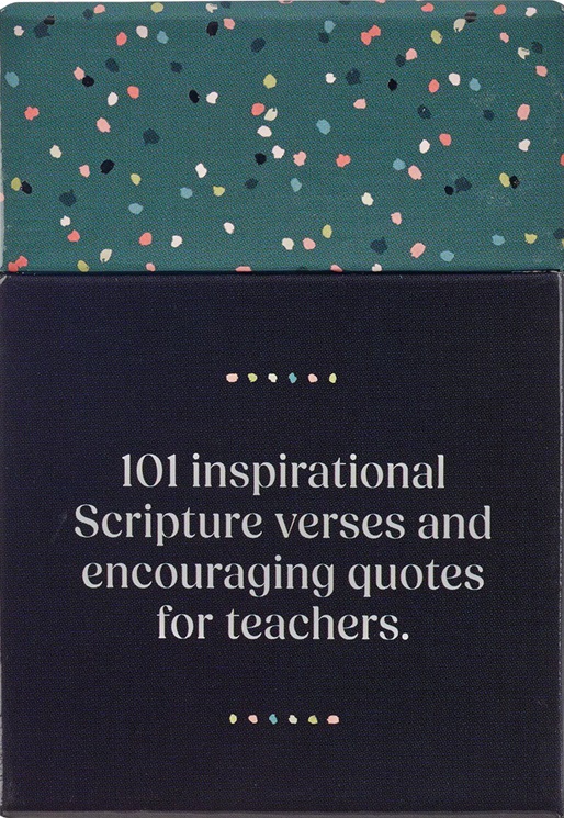 101 Blessings For A Great Teacher Teal Confetti (01/25)