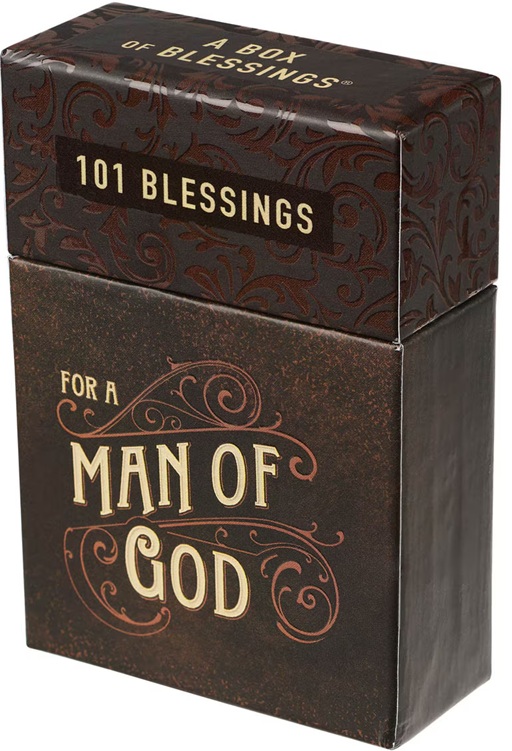 101 Blessings For A Man of God Box of Blessings