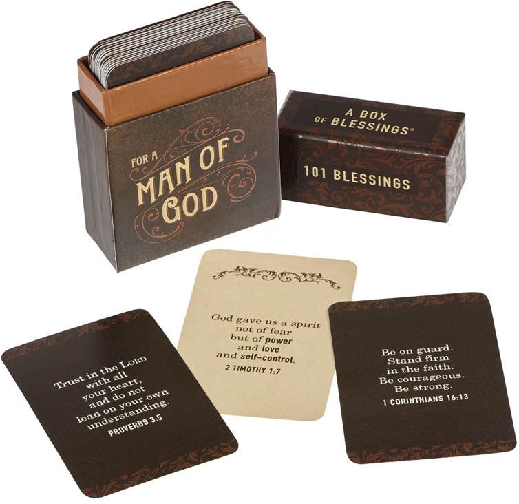 101 Blessings For A Man of God Box of Blessings