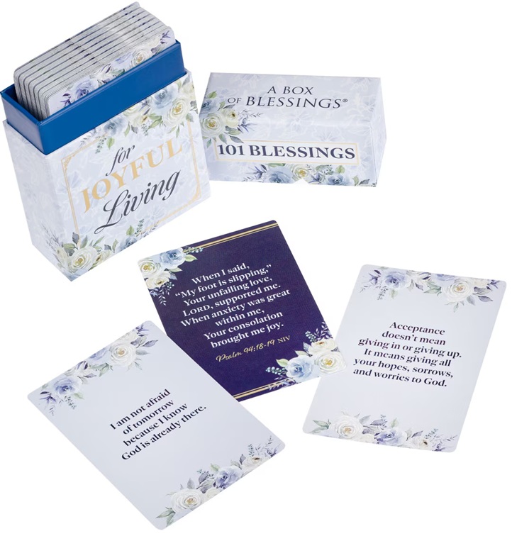 101 Blessings For Joyful Living Box Of Blessings
