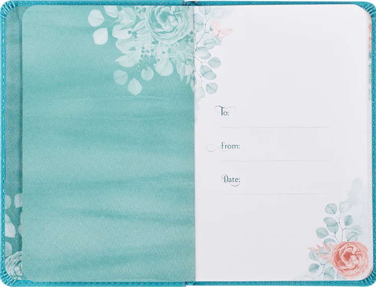 101 Prayers For Women Teal Luxleather