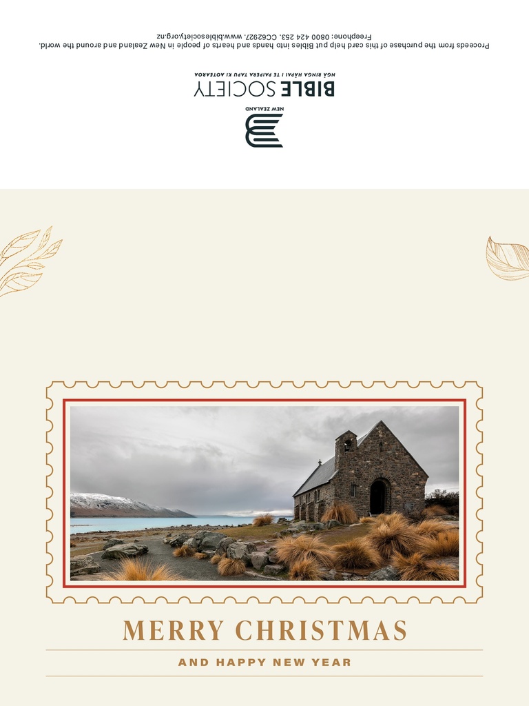 BSNZ Christmas Cards NZ 2025