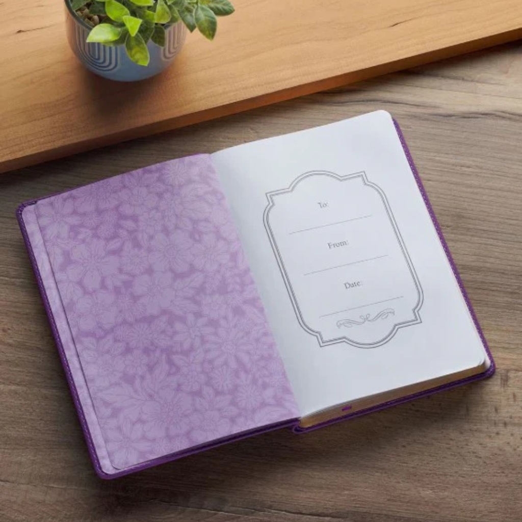 Journal Strength & Dignity Purple Rose (01/25)