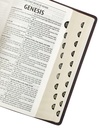 KJV DeluxeGift Brown Luxleather Indexed