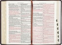 KJV DeluxeGift Brown Luxleather Indexed