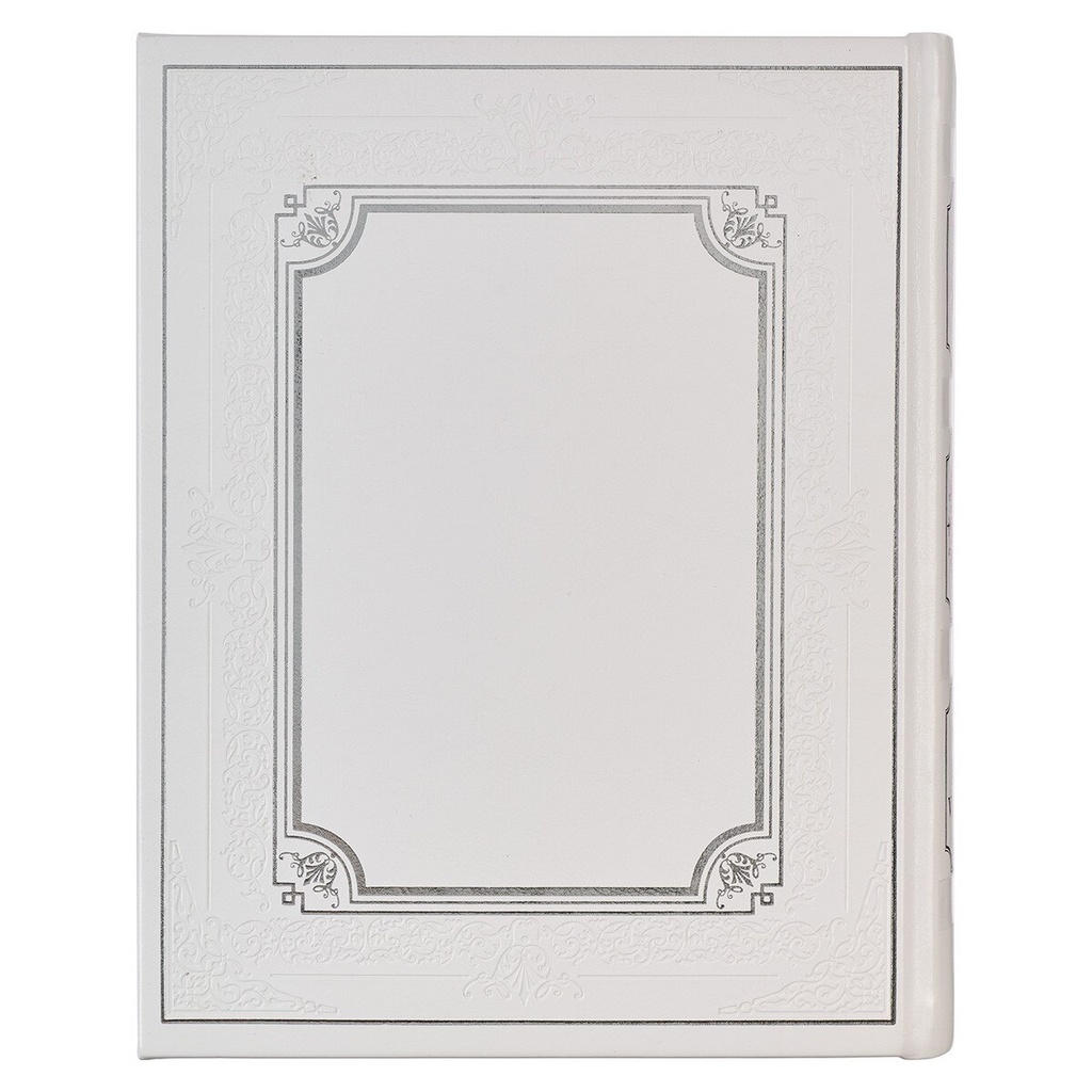 KJV Family Bible White Imitation Leather